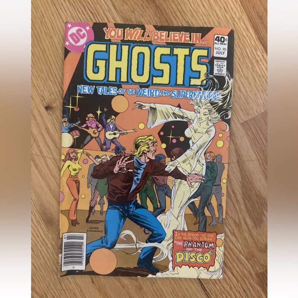 Ghosts Comic Book Issue 97 DC Comics You Will Believe In Ghosts #90